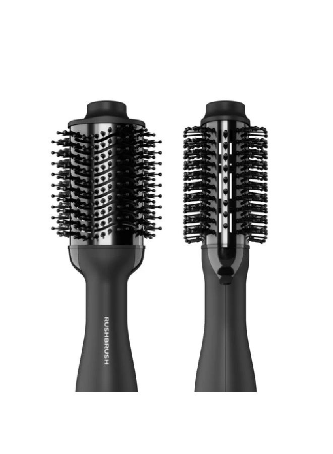 راش براش مكواة فرد الشعر راش براش V2 بلس بقوة 1200 واط، منحنية مع خاصية زيادة كثافة الشعر - Image 1